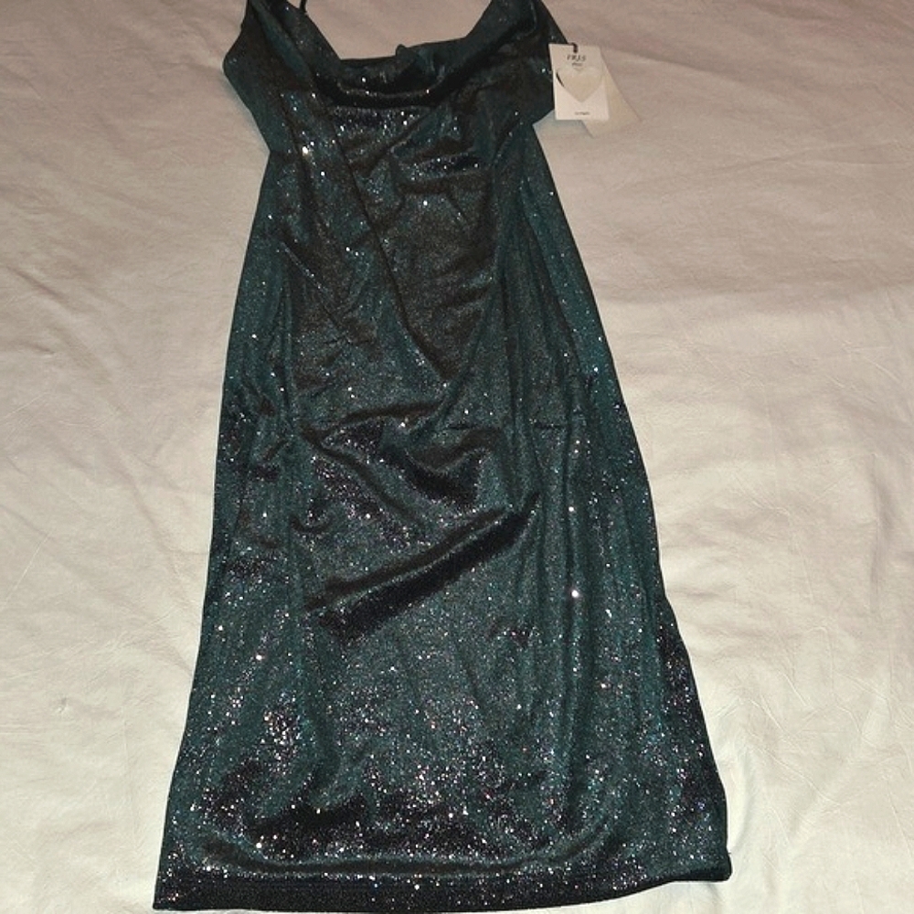 Iris Sparkling Green Midi Dress